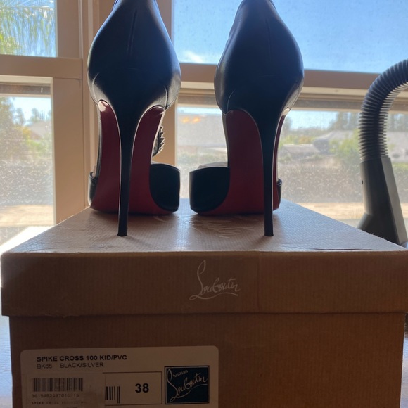 Christian Louboutin Spike Cross Heels - Picture 2 of 5